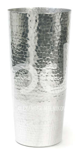 Chique Aluminium Hammered Vases